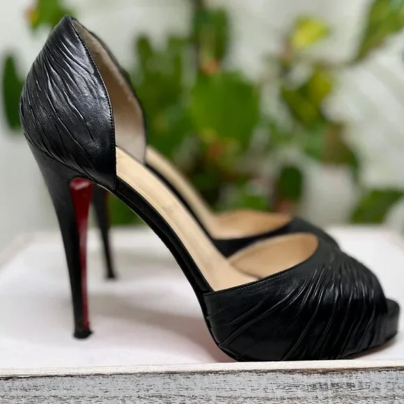Christian Louboutin Open Toe Pumps – Women - Picture 5 of 10